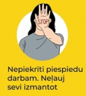 Informatīvā kampaņa “Neļauj sevi izmantot”, atzīmējot ES dienu cīņai pret cilvēku tirdzniecību